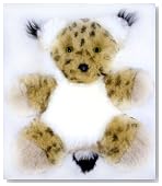 Flat Friends Iberian Lynx-100% Australian Sheepskin