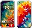Tie Dyed Design Protective Skin Decal Sticker for Apple iPhone (2G)