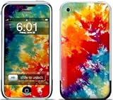 Tie Dyed Design Protective Skin Decal Sticker for Apple iPhone (2G)