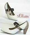 s.Oliver TREND Leder Pumps creme