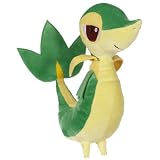 Pokemon Black And White Plush By Jakks - Reversible Pokeball Series 1 - Snivy/Tsutarja