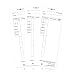 Pyramid 44100-10 100 Count Time Cards for the Pyramid 4000 and 4000HD, Electronic Reference Device