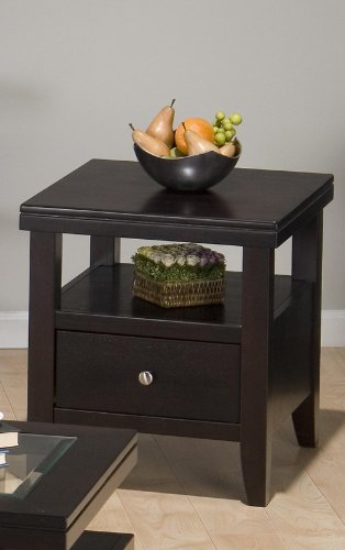 Marlon Wenge Finished End Table