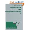 Differentialrechnung und Integralrechnung, 3 Bde., Bd.1