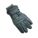 Winter Warm-Up - Girls Ski Gloves, Charcoal