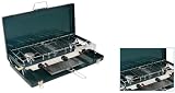 portable bbq gas: PORTABLE DUAL BURNER GAS STOVE FOLD AWAY SYSTEM