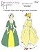 1730's - 1780's Open Robe Anglais with Polonaise Pattern Image