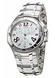 Concord 0311647 Saratoga Silver Dial Stainless Steel and White Rubber Men's Watch