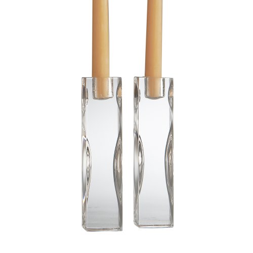 Nambe Reveal  6-Inch Candlestick, Pair