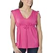 Juniors' Xhilaration&reg; Tie Waist and Shoulders Top - Fuchsia