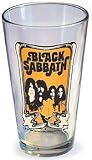 BLACK SABBATH Ozzy Tony Iommi Beer Soda PINT GLASS New