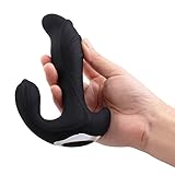 ビブナナ(BigBanana) バイブ防水バイブレーター　医療用シリコーンハンディーマッサージャー (ブラック)