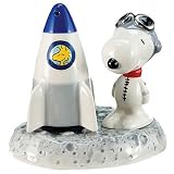 Peanuts NASA Astronaut Snoopy Salt & Pepper Shakers