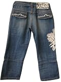 Evisu - $395+ Embroidered Evisu Donna Jeans Capri Italy Size 30