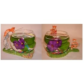 Aquaglobez 2x Betta Fun Fish Bowls