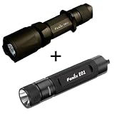 Fenix TK10 + E01 LED Flashlight Combo Pack
