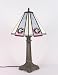 Georgia Bulldogs Stained Glass Lamp with Logo Panels