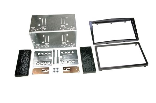 Doppel DIN Blende Komplett-Set Opel Antara Tigra Corsa Astra glossy black
