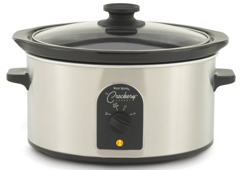 WB 4 Qt. Oval Crockery Cooker