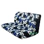 A Set of 5 Pc. Universal fit Hawaiian Hibiscus Floral Print Front Bucket Seat Cover  Steering Wheel Cover and Shoulder Harness Pressure Relief Cover   Pink