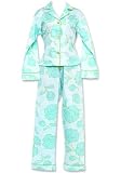 Bedhead Blue Tulips Sateen Cotton Hipster Pajama - Final Sale!