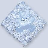 Blue Bear Super Soft Minky Security Travel Blanket