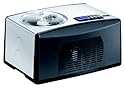 Unold 48806 Eismaschine Cortina Volumen für 1.5 Liter Eiscreme / selbstkühlender Kompressor / Timer / entnehmbarer Eisbehälter / Antihaftbeschichtung / Messbecher und Portionierlöffel