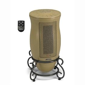 Lasko 6435 Designer Series Ceramic Oscillating Heater with Remote Control