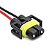 PartsSquare 1 Pair 881 H11 880 Plug Wiring Harness Sockets For Headlight Fog Driving Light