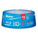 Memorex 32020013358 25GB 4X Write-Once BD-R Blu-ray Discs (15pk Spindle)
