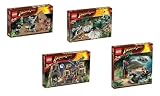 Review LEGO  / Lego Indiana Jones 7624 + 7625 + 7626 + 7627 Kingdom of the Crystal Skull / Super set