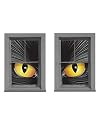 Illuminating Cat Eye Window Posters 2ct