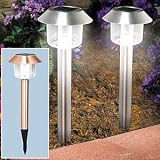 Outdoor Living : STAINLESS SOLAR LIGHT