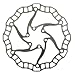 Origin8 Torq-Lite Bicycle Disc Rotors - 160mm
