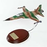 Northrop F-5E Tiger II Desktop Wood Model Airplane Display/ Unique and Perfect Gift Idea/ Supersonic Jet Fighter Attack Aircraft Replica Gift Toy