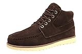 Rock Me Men's Baken SP Winter Warm Casual Minimalist Low Top Snow Boot(7.5 D(M) US, Chocolate)