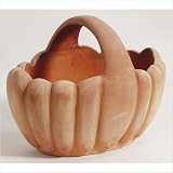 Alfresco Home 36-0111 Scana Basket in Terra Cotta