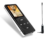 2GB Black Slim MP3/MP4 Player 1.5 LCD FM Video Photo + Wireless FM Transmitter