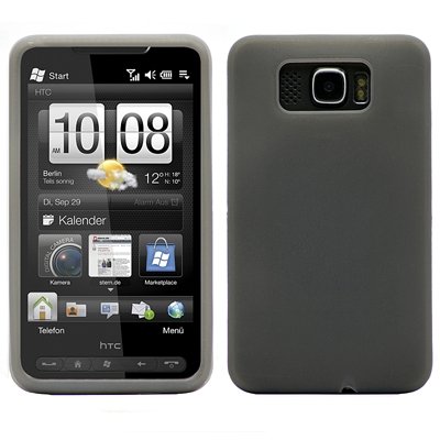 Logotrans Standard Series Silikon Schutzh&uuml;lle f&uuml;r HTC touch HD 2 dunkelgrau Preisvergleich