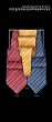 Jacquard Silk Tie Frets in Red