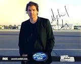41lzMRpqi0L. SL160  Michael Johns autographed 2008 American Idol 8x10 photo