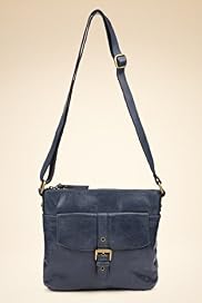 Leather Front Pocket Cross Body Bag