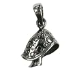 Psychedelic Mushroom - Pendant Necklace Sterling Silver
