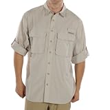 ExOfficio Mens BugsAway Baja Long Sleeve Shirt,Bone,X-Large