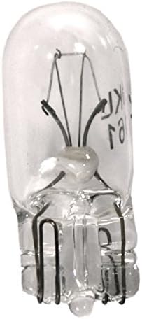 JKL T-3 1/4 Glass Wedge Based 6.3V - 555 - Pack of 20