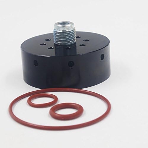 Hot Fashion Duramax Filter Adapter Refit Head for Cat/catepillar 1r-0750 Fuel Filter Black Anodized Car Instrument