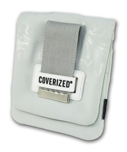 Maxampere Deluxe - Kameratasche / Fototasche - in eleganten italienischen Design der Edelmarke Coverized für Nikon Coolpix S610S