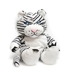 White Tiger Plush Back Pack