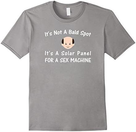 It's Not A Bald Spot It's A Solar Panel For A Sex Machine - Male Large - Slate