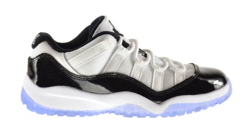 Jordan 11 Retro Low BP Little Kids Shoes White/Black-Dark Concord 505835-153